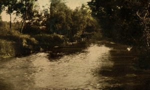 Circa 1905-10 Tiffin River, Morenci, Michigan Vintage Postcard P19