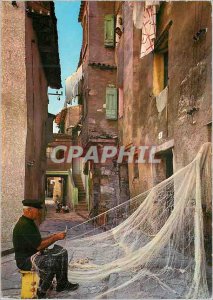 Postcard Modern Grado partial view of the Old Town Fishing Fisherman