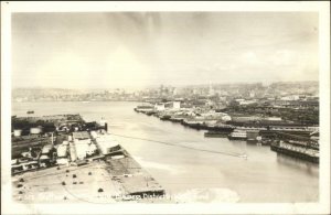 Seattle WA Waterfront P-502 Real Photo Postcard