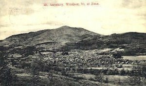 Mount Ascutney - Windsor, Vermont VT Postcard