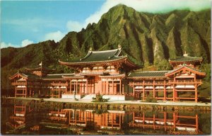 Postcard Hawaii Windward Oahu - Byodo-In Temple