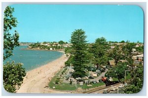 New Zealand Postcard River View Mission Bay Auckland c1950's Vintage Unposted