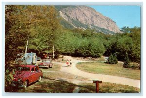 c1950's Lafayette Campground Cars Franconia Notch New Hampshire NH Postcard 