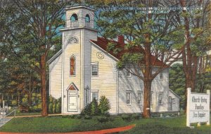 ECHO LAKE, PA Pennsylvania MIDDLE SMITHFIELD PRESBYTERIAN CHURCH c1940s Postcard
