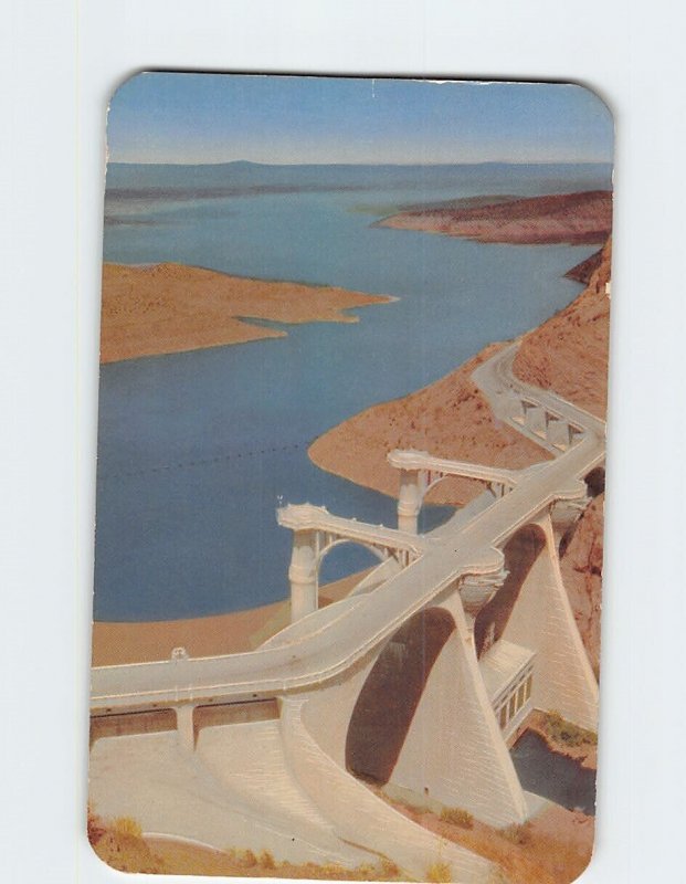 Postcard Coolidge Dam, Peridot, Arizona