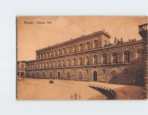 Postcard Pitti Palace Florence Italy