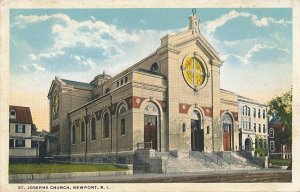 Newport RI, Rhode Island - St. Josephs Catholic Church - WB