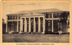 Olin Memorial Wesleyan University Middletown CT 