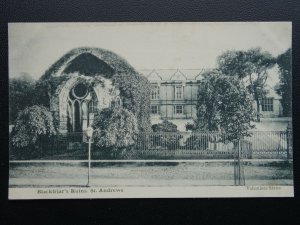 Scotland Fife ST ANDREWS Blackfriar's Ruins c1903 Old Postcard by Valentine