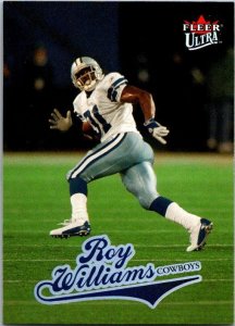 2004 Fleer Football Card Roy Williams Dallas Cowboys sk9377