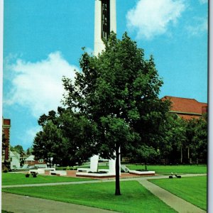 c1970s Dubuque IA William C Laube Memorial Bell Tower University College PC A238