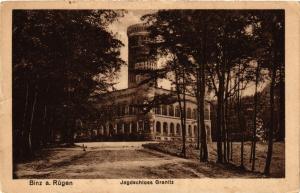 CPA AK BINZ auf RÜGEN Jagdschloss Granitz GERMANY (663079)