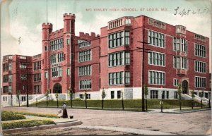 McKinley High School St. Louis MO Postcard PC561