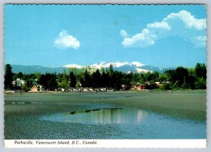 Tidal Beach, Parksville, Vancouver Island, British Columbia, 1982 Postcard