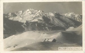 Mountaineering Austrian Alps Ulmer Hutte cottage refuge hut ski area panorama