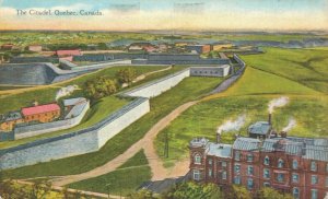Canada The Citadel Quebec Canada Vintage Postcard 07.60