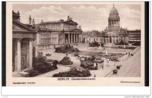 BERLIN, Germany, 1900-1910's; Gendarmenmarkt