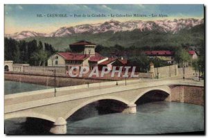 Postcard Old Pigeon Dove Grenoble citadel Bridge The dovecote Military Alps