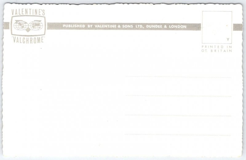 Vintage Dover Multi-View Postcard Valentine's Valchrome 1960s UK