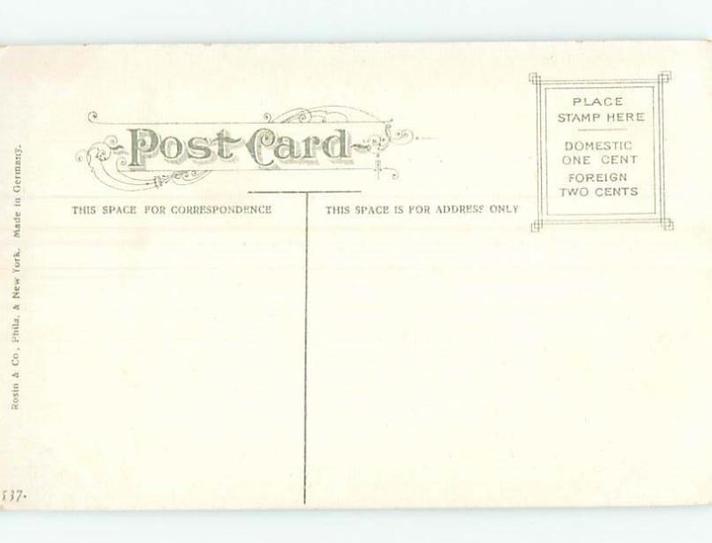 Unused Divided-Back LITTLE CHURCH SCENE New York City NY L4996