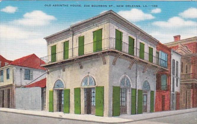 Louisiana New Orleans Old Absinthe House