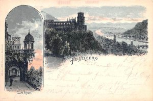 Zum Alian Heidelberg Germany 1898 