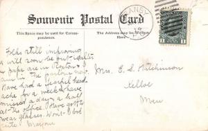 Granby Quebec Canada New High School Exterior Antique Postcard K30401