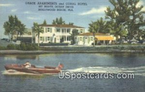 Grace Apartments & Coral Hotel - Hollywood Beach, Florida FL
