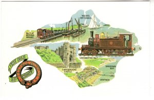 Train, Medina Wharf, Carisbrooke Castle, The Isle of Wight, Central Railway