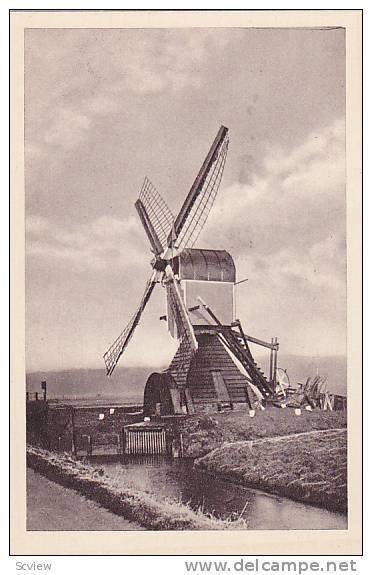 Windmill : Hollandse Molenserie , Netherlands, 20-40s #5