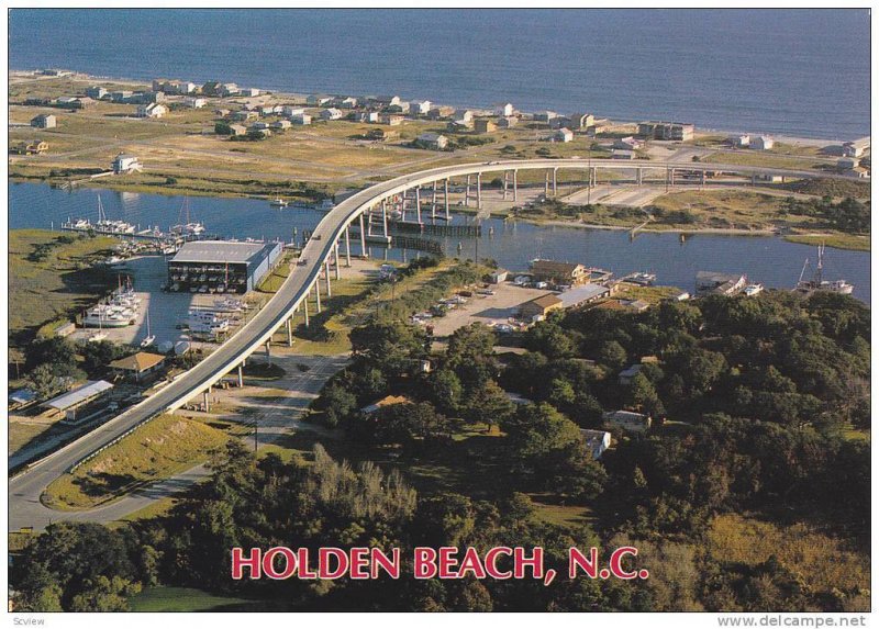 Greetings from Holden Beach, Picturesque View, North Carolina, 50-70s