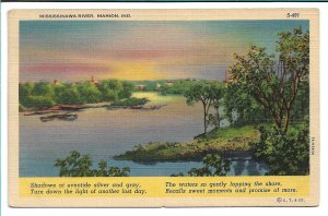 Marion, IN - Mississinawa River - 1938