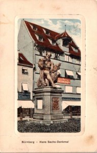 Germany Nuerberg Hans Sachs Denkmal 1912