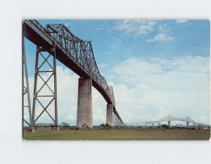 Postcard John P. Grace Memorial Cooper River Bridge, Charleston, S. C.