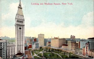 New York City Looking Into Madison Square
