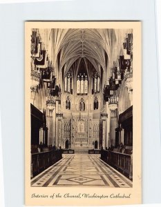 B-144196  Interior of the Chancel Washington Cathedral Washington DC