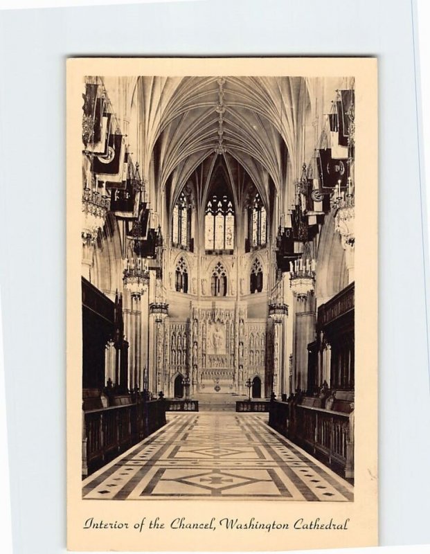 B-144196  Interior of the Chancel Washington Cathedral Washington DC