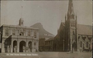 Cape Town South Africa Old Town House c1910 Real Photo Vintage Postcard
