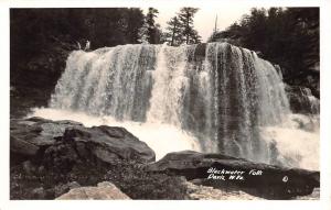 RPPC, Davis,  West Virginia      BLACKWATER FALLS     Real Photo Postcard