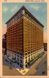 Texas Dallas The Baker Hotel Curteich