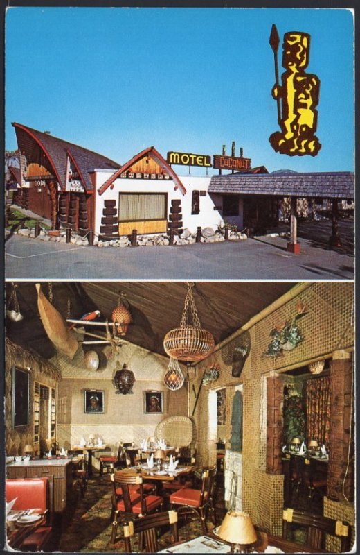 Quebec Coconut Motel rue Notre Dame TROIS-RIVIERS Quest pm1985 Chrome 1950s-1970