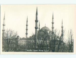 old rppc NICE VIEW Istanbul - Constantinople Turkey i1963