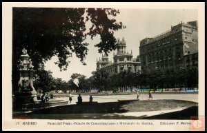 Madrid, Cibeles and Calle de Alcala, Spain (RP)