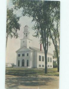 Old rppc BUILDING SCENE Architecture Postcard AB1219