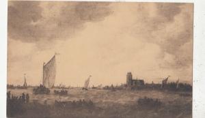 BF33645 j van goyen vue de dordrecht  painting  art front/back image