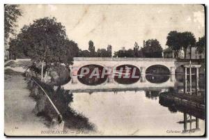Old Postcard Romoratin Bridge