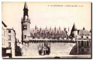 Old Postcard La Rochelle L & # 39Hotel City