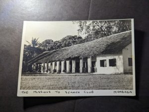 Mint British East Africa RPPC Postcard The Missions to Seamen Club Mombasa