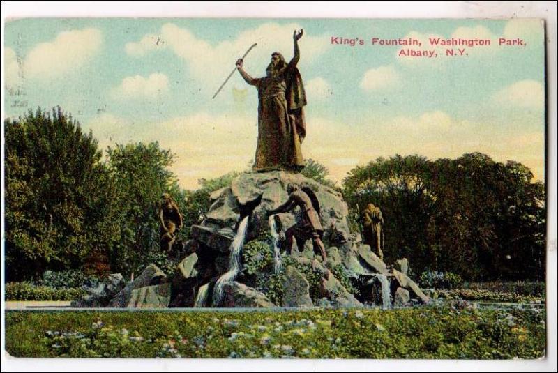King's Fountain, Washington Park, Albany NY
