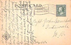 Main Street Springfield, Massachusetts MA Postcard